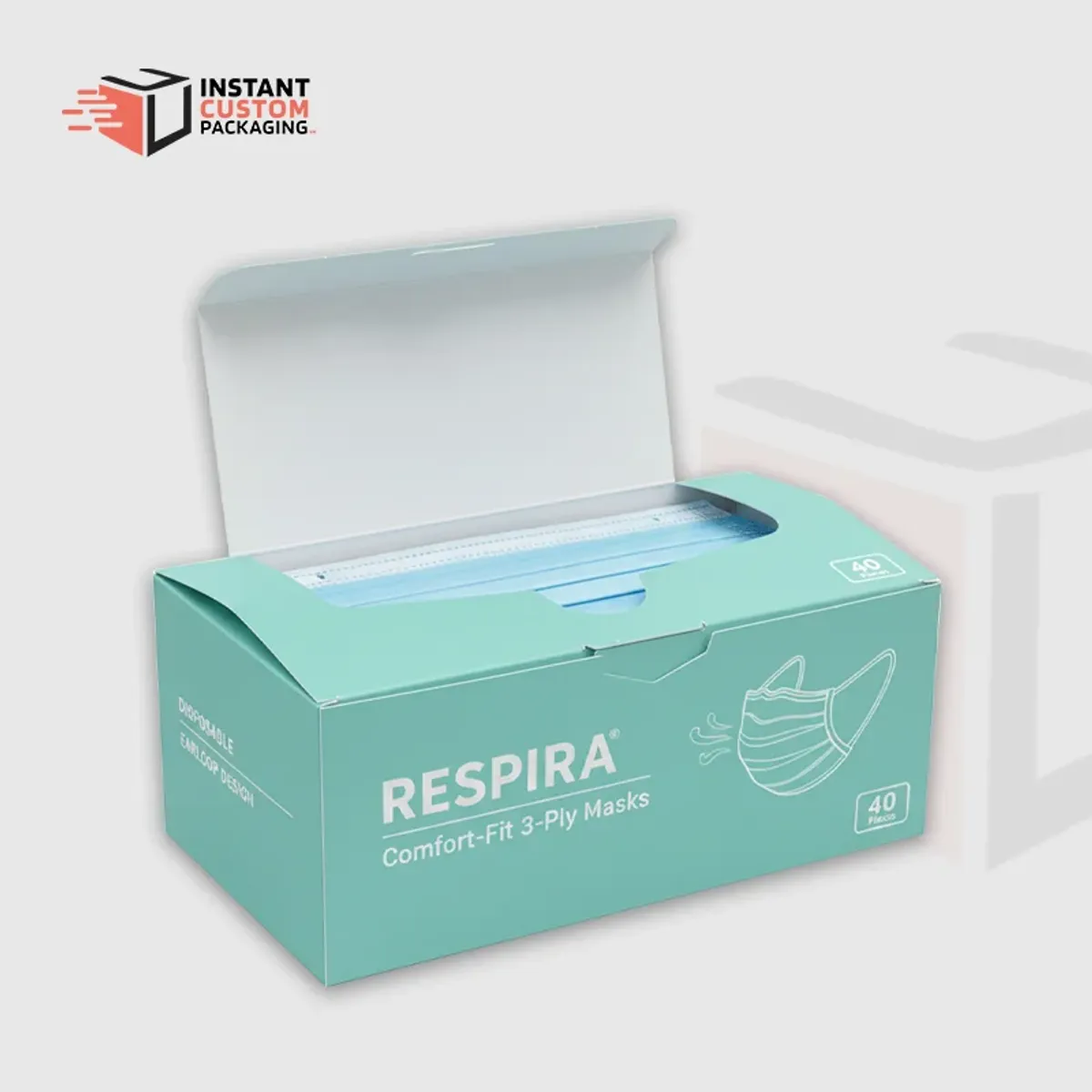 Eco Friendly Face Mask Packaging Boxes