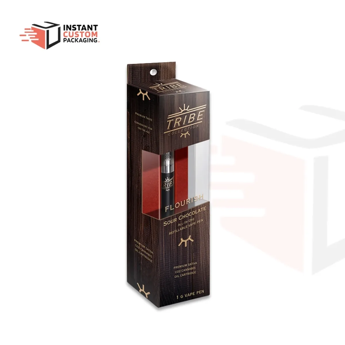 Eco Friendly Pen Vape Packaging Wholesale Supplier