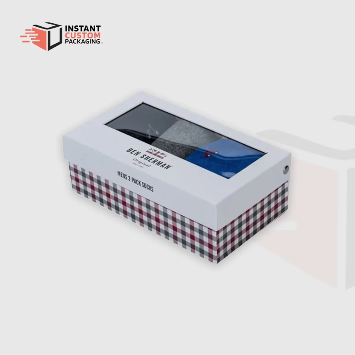 Eco Friendly Sock Packaging Boxes For Sustainable Fashion