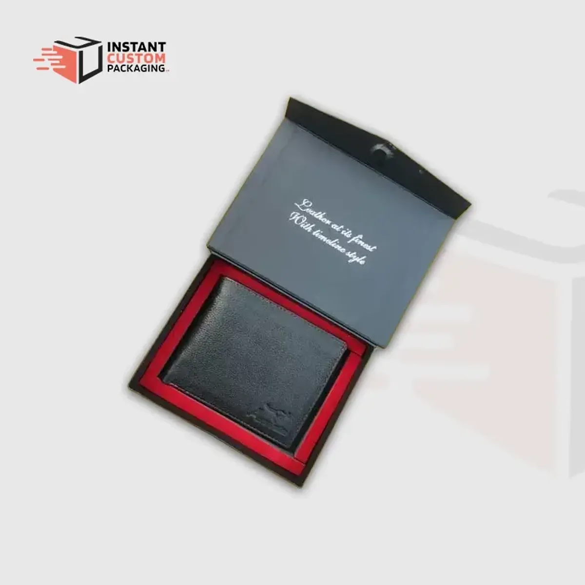 Eco Friendly Wallet Packaging Boxes For Sustainable Fashion