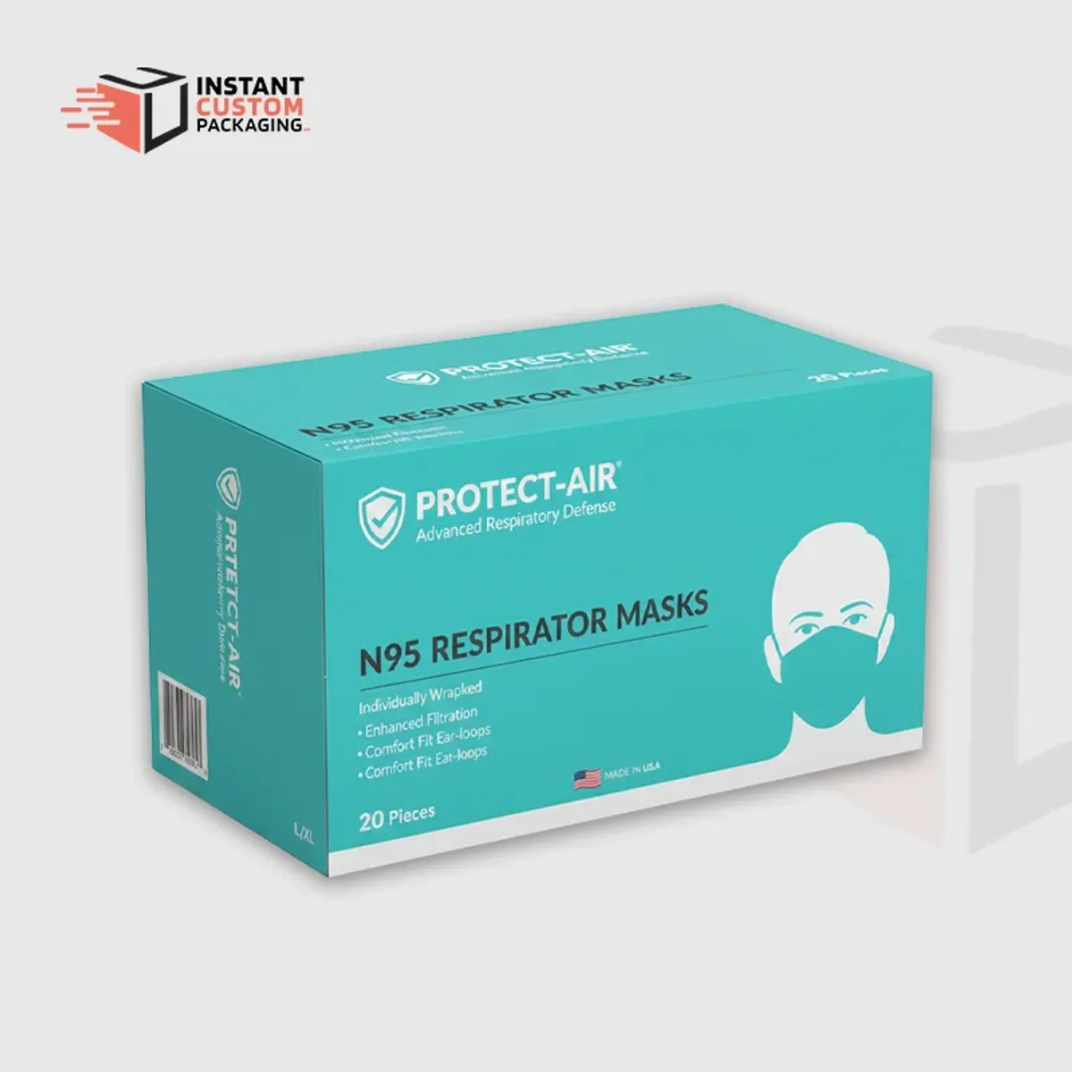 Face Mask Boxes For Secure Medical Packaging