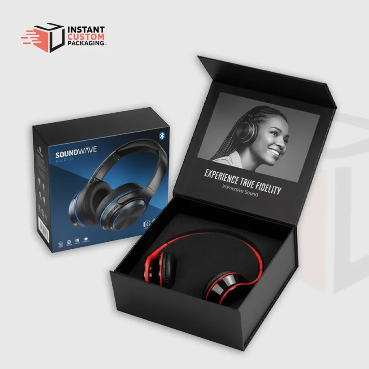 Headphone Box Packaging For Electronics Brands