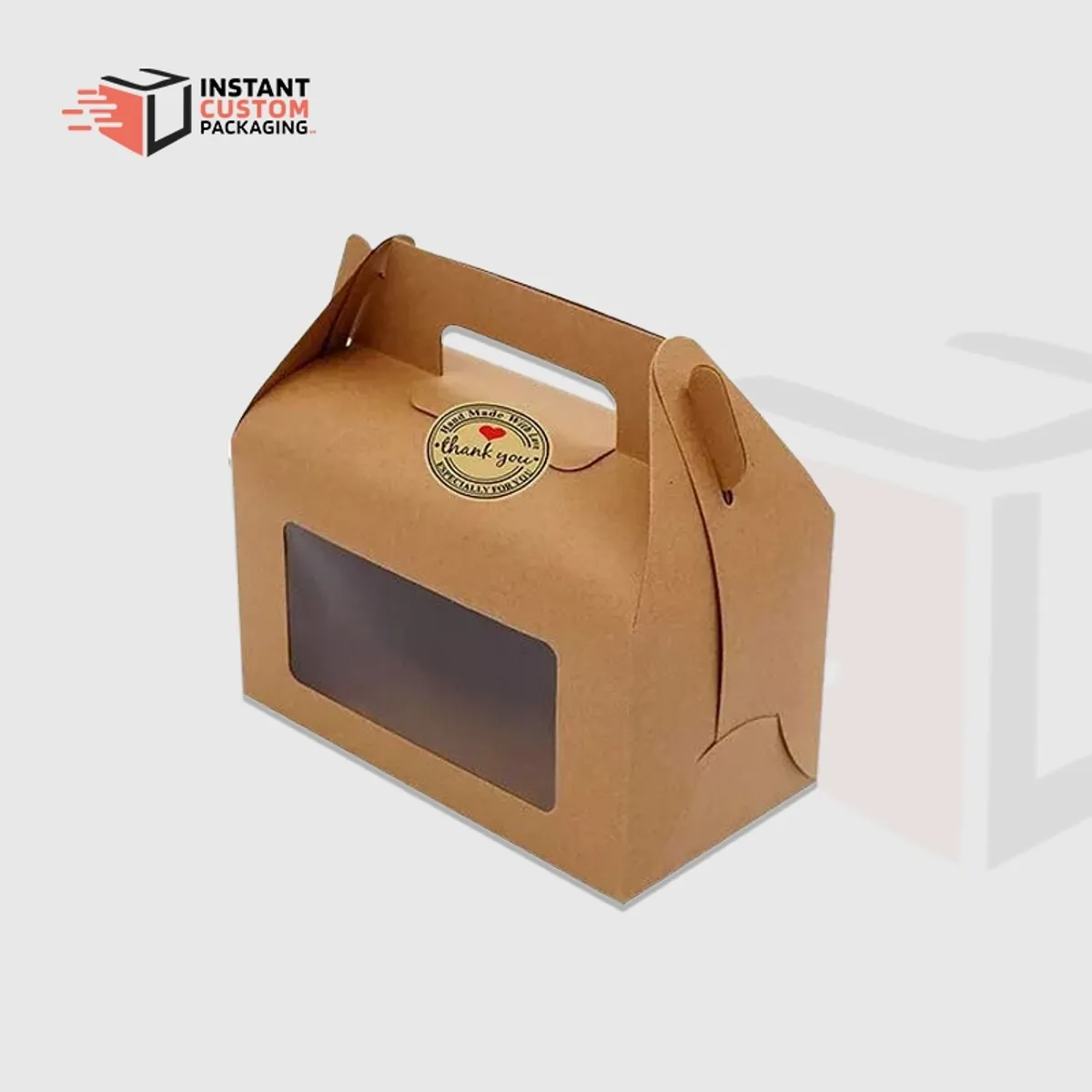Kraft Brown Bakery Boxes For Cupcakes And Cookies