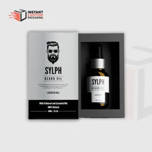 Luxury Beard Oil Box Design For Brand