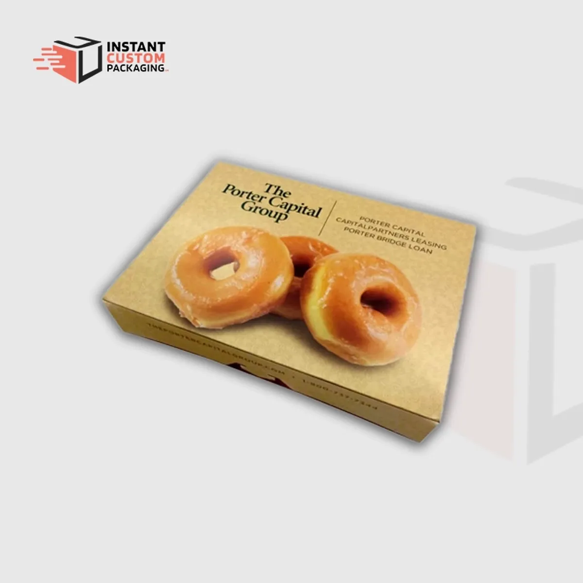 Luxury Custom Bagel Boxes For Cafes