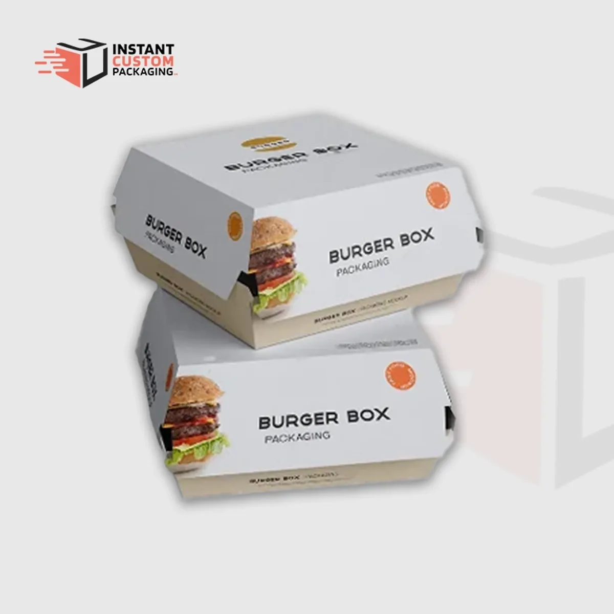 Luxury Custom Burger Boxes For Restaurants
