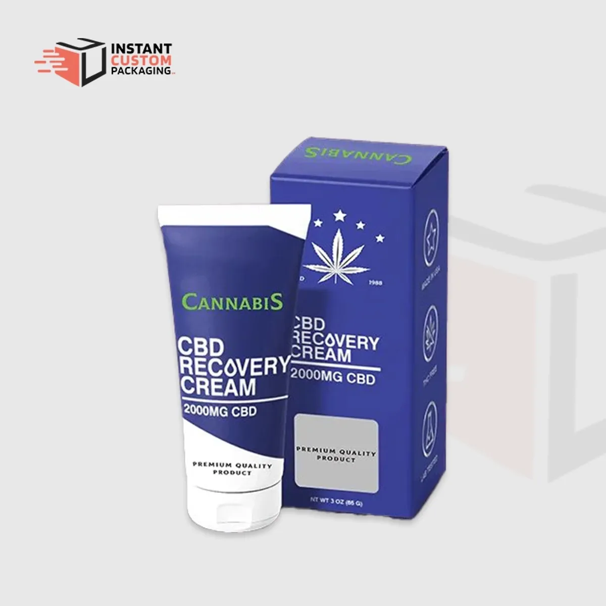 Luxury Custom Cbd Cream Boxes For Skincare