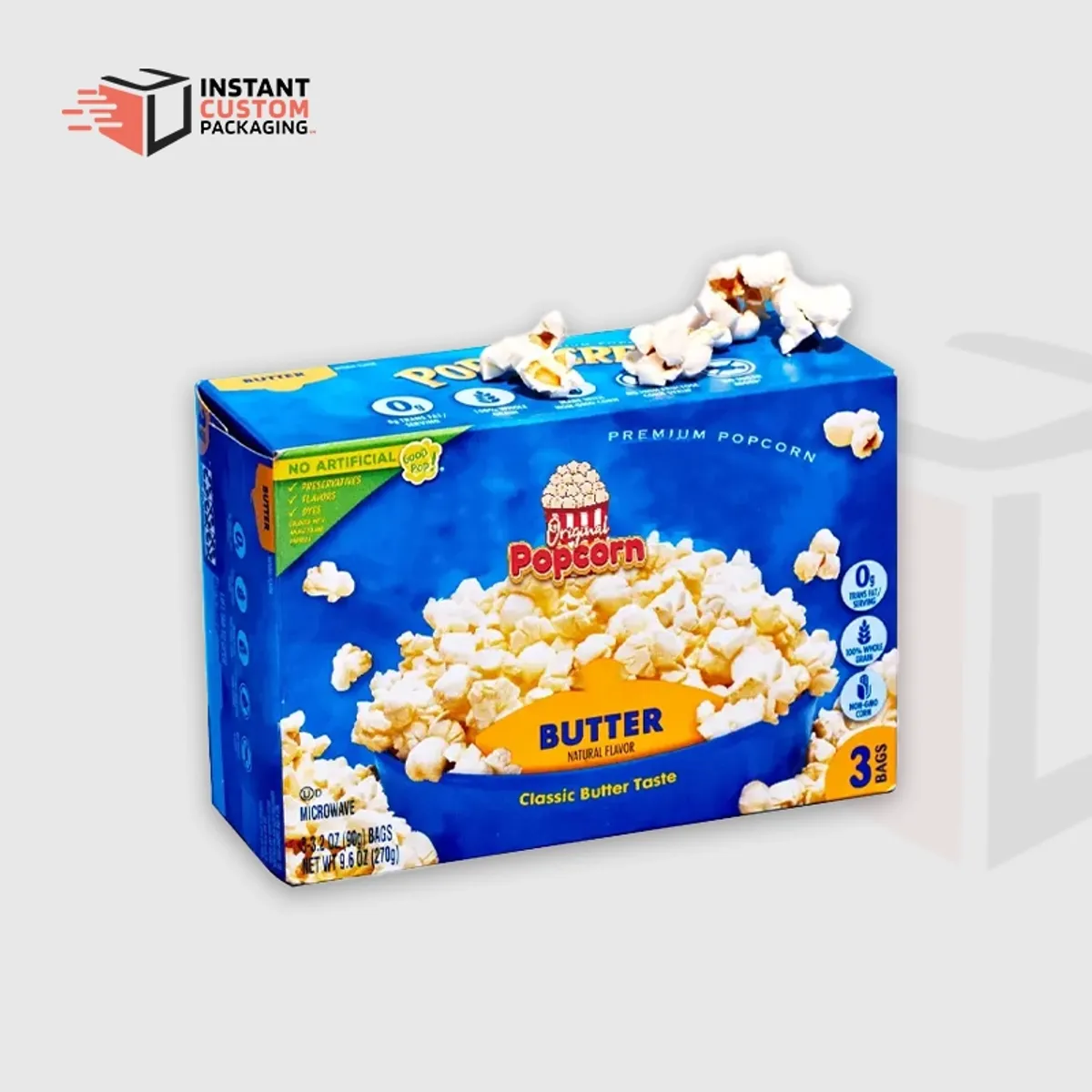 Luxury Custom Popcorn Boxes For Events