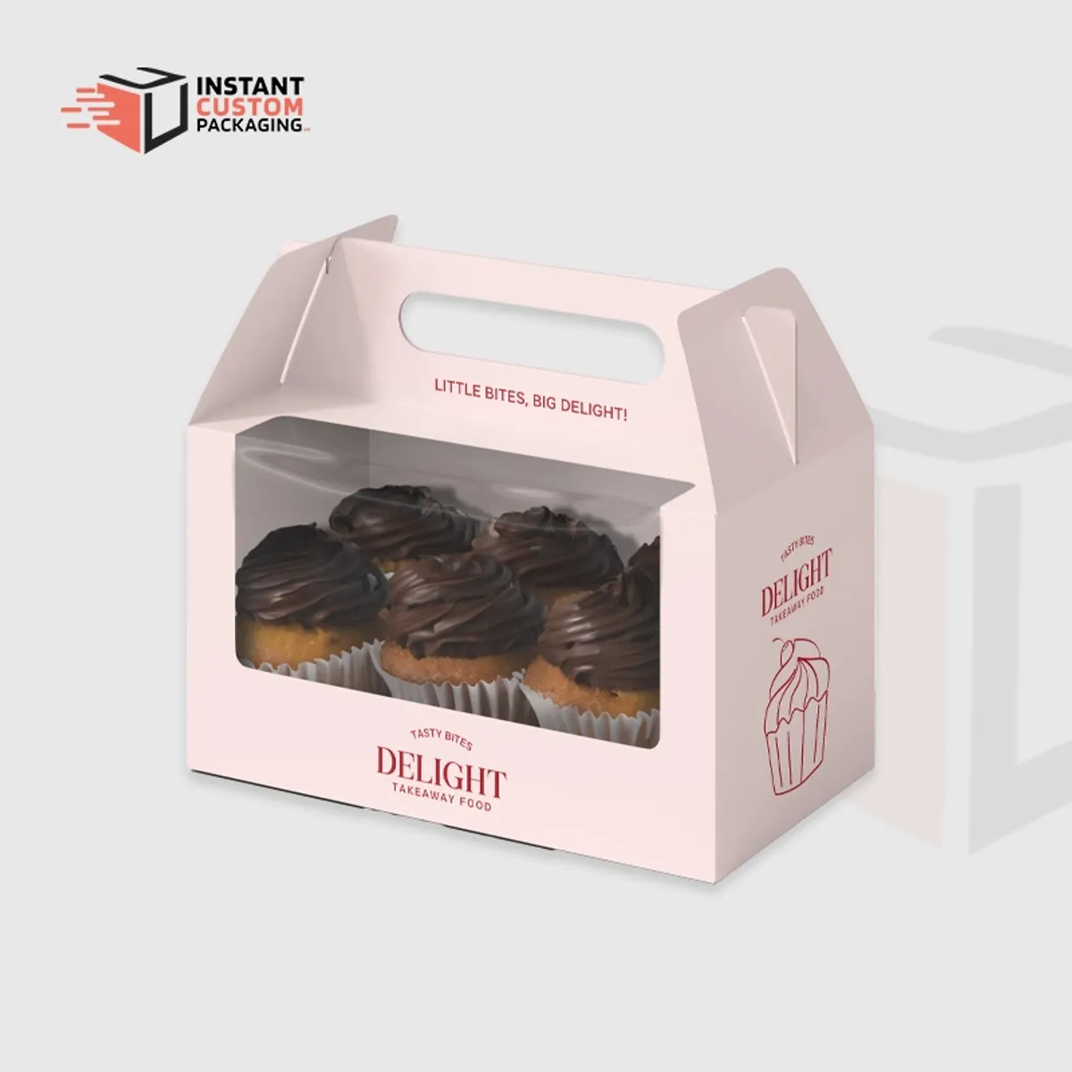 Luxury Gable Cake Boxes For Bakeries