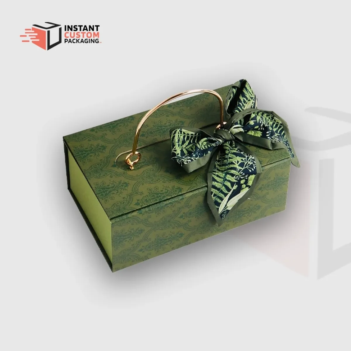 Luxury Gift Box With Handle Uk Retail Packaging