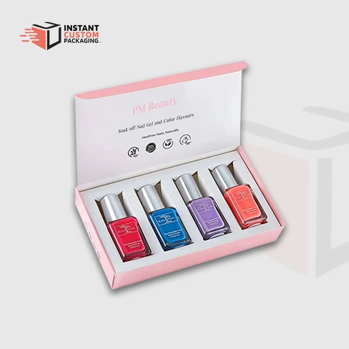 Nail Polish Boxes With Trendy Designs For Fashion Brands