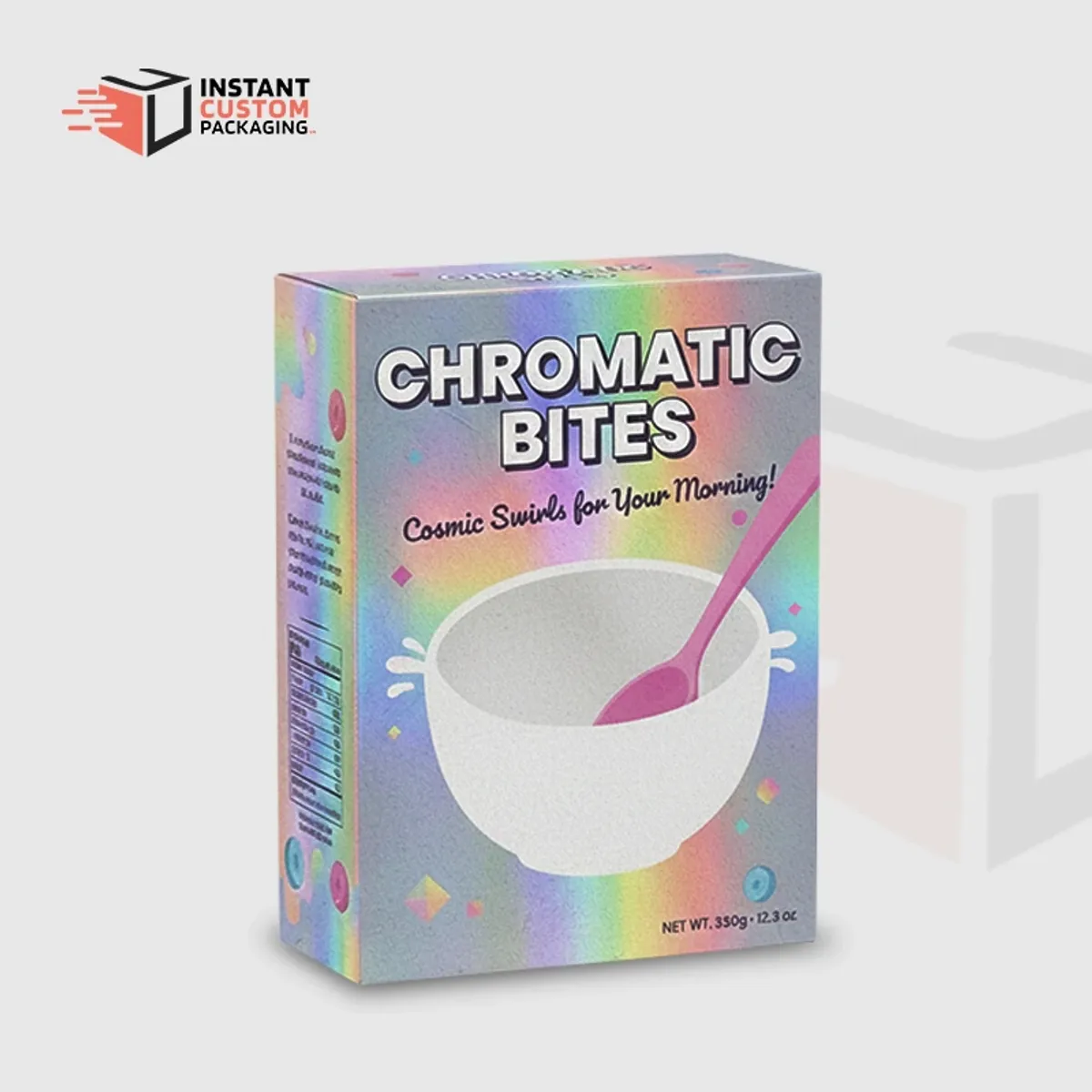 Offset Color Printed Cereal Boxes Custom Design Uk