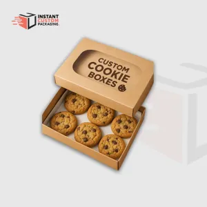 Personalised Custom Cookie Boxes Uk Premium Packaging