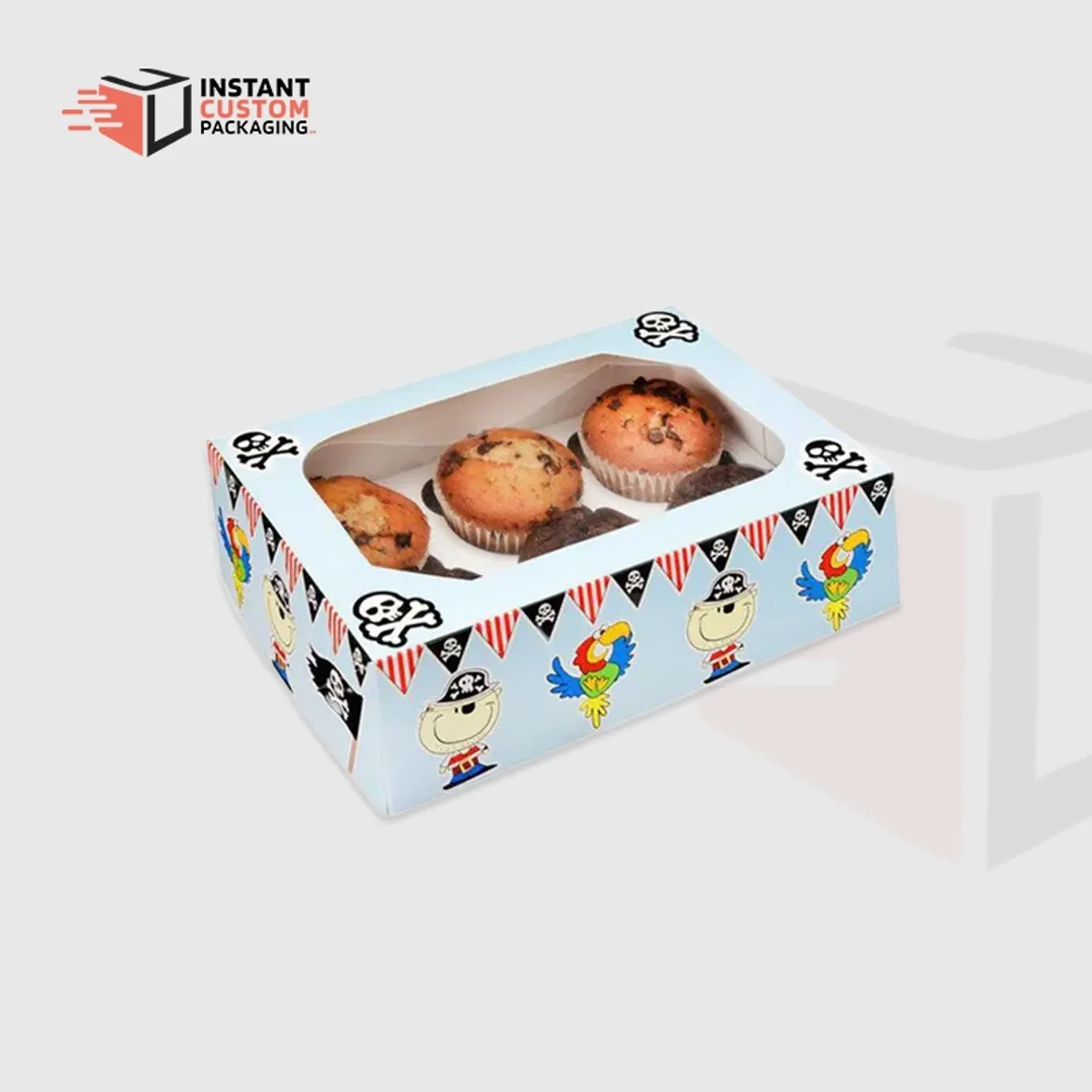 Personalised Custom Muffin Boxes Uk Premium Packaging