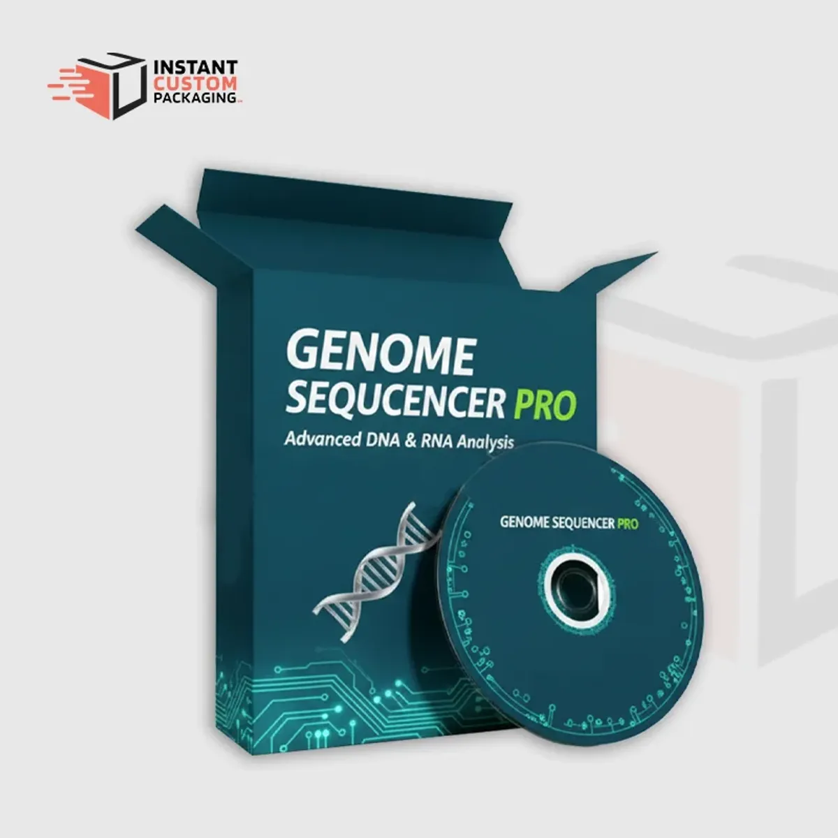 Premium Software Box Packaging For Tech Products