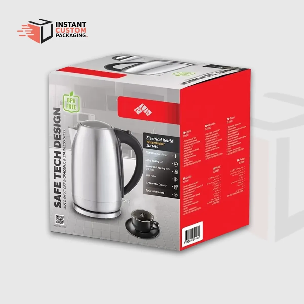 Printed Appliances Packaging Uk Premium