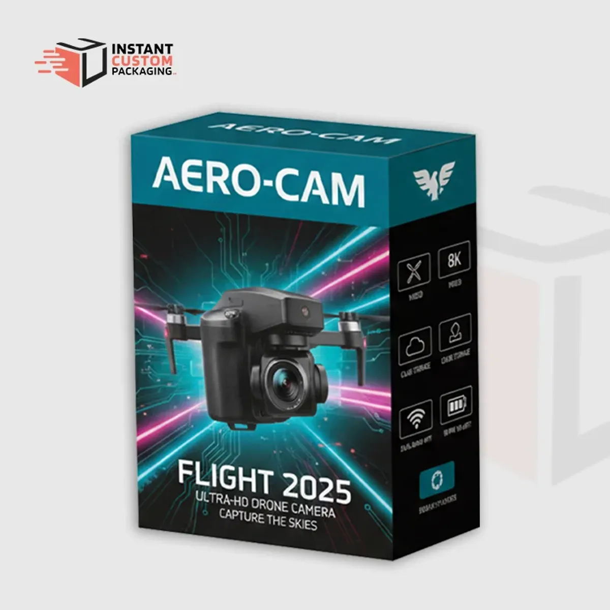 Printed Camera Packaging For Retail