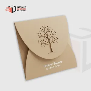 Printed Cd Cover Vintage Music Theme