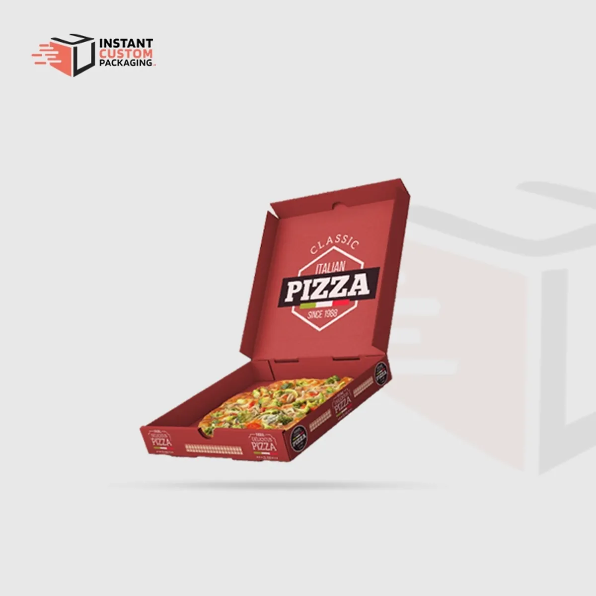 Printed Custom Corrugated Pizza Boxes Uk Premium