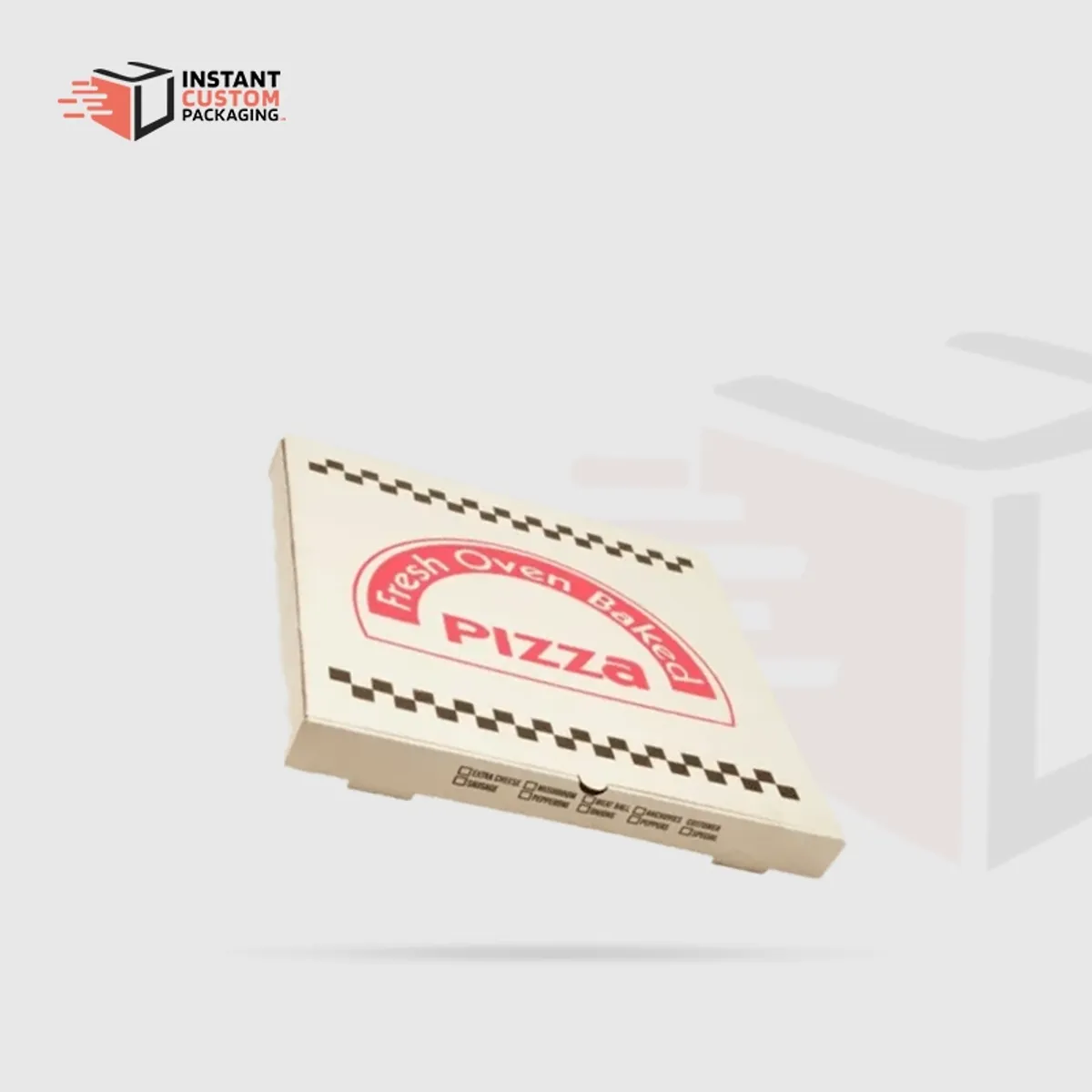 Printed Custom Michigan Style Pizza Boxes Uk Premium