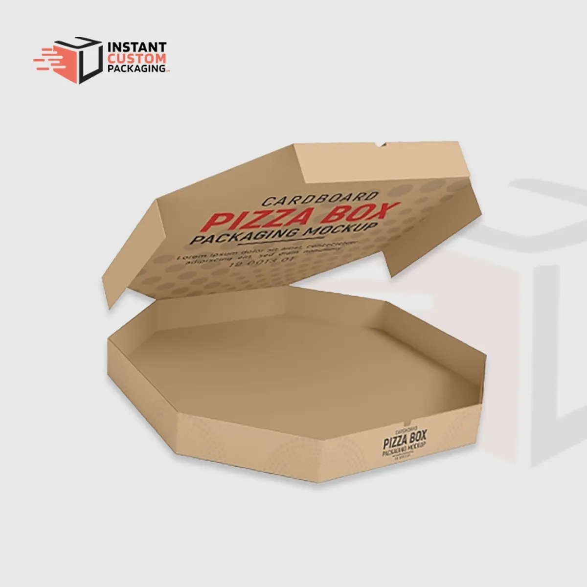 Printed Custom Octagonal Pizza Boxes Uk Premium