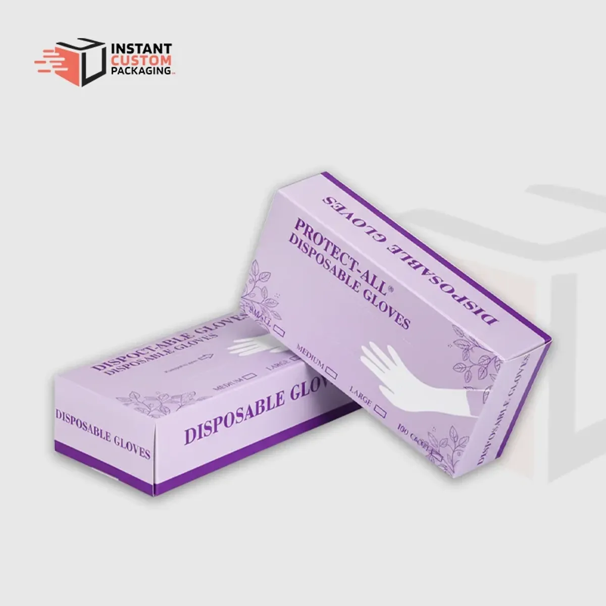 Printed Gloves Boxes For Retail Display