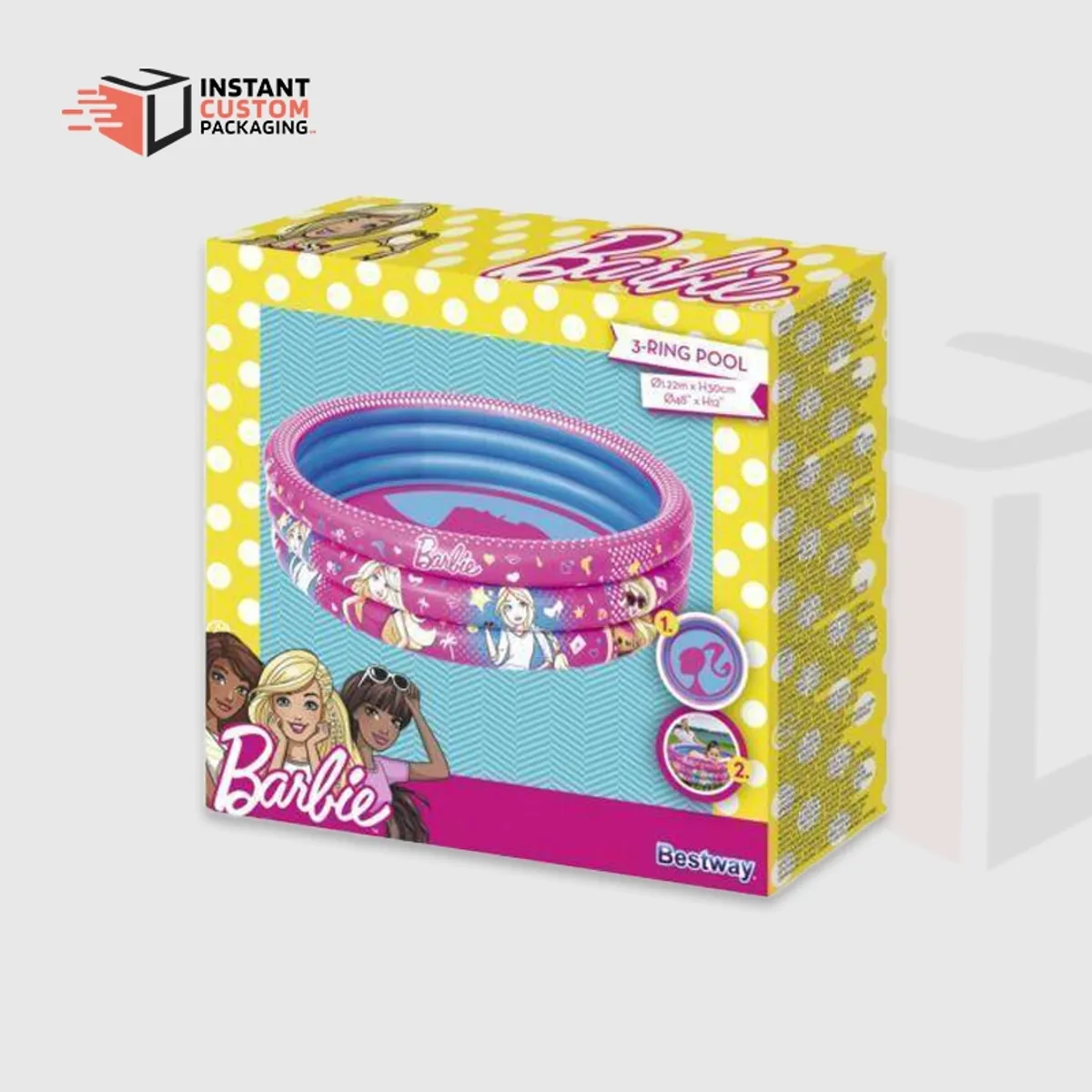 Printed Pool Toy Boxes Uk Premium