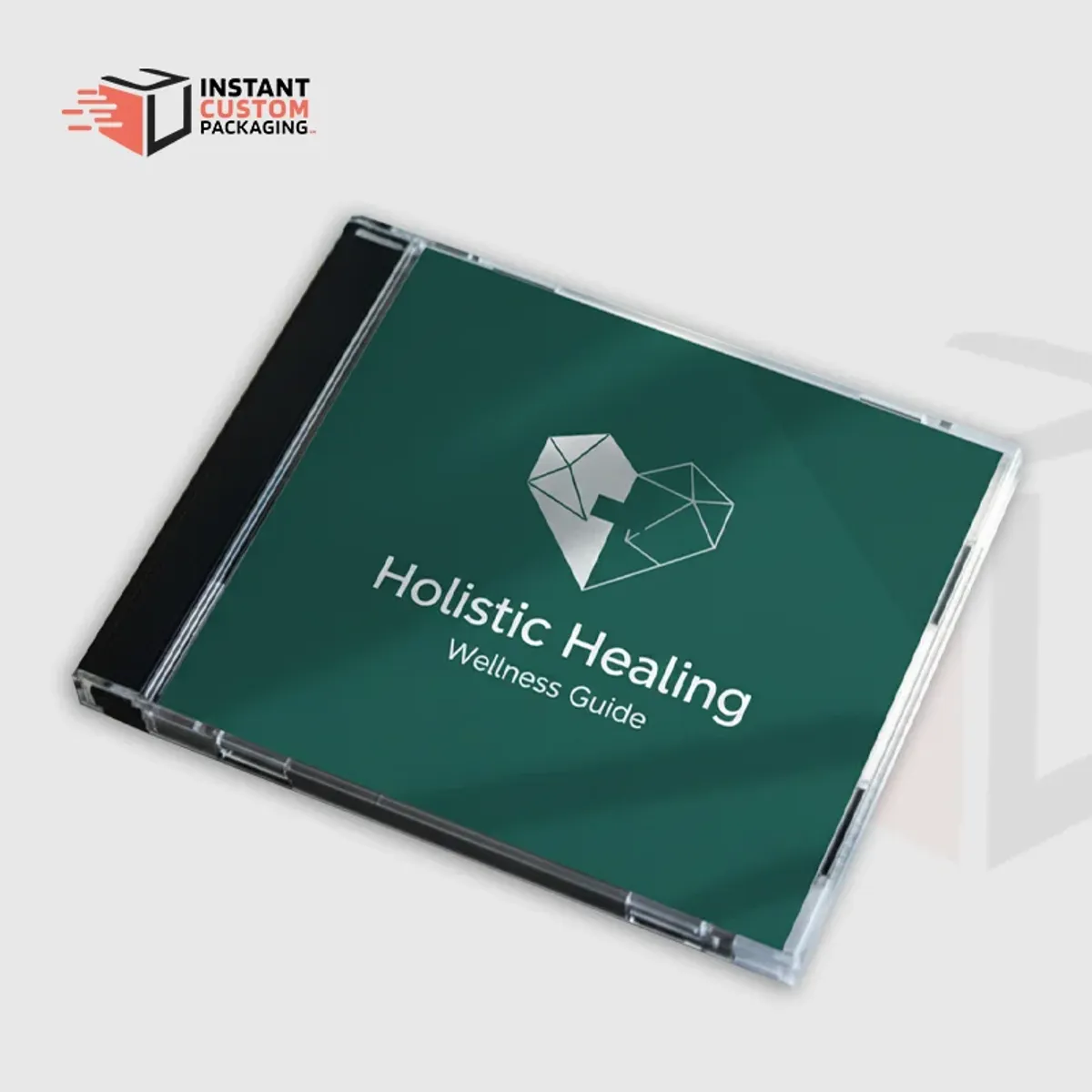 Sleek Black Cd Cover Modern Album Design