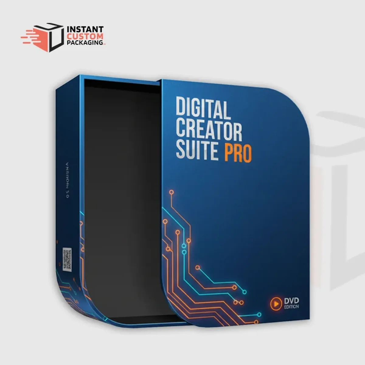 Software Box Packaging For Retail Display