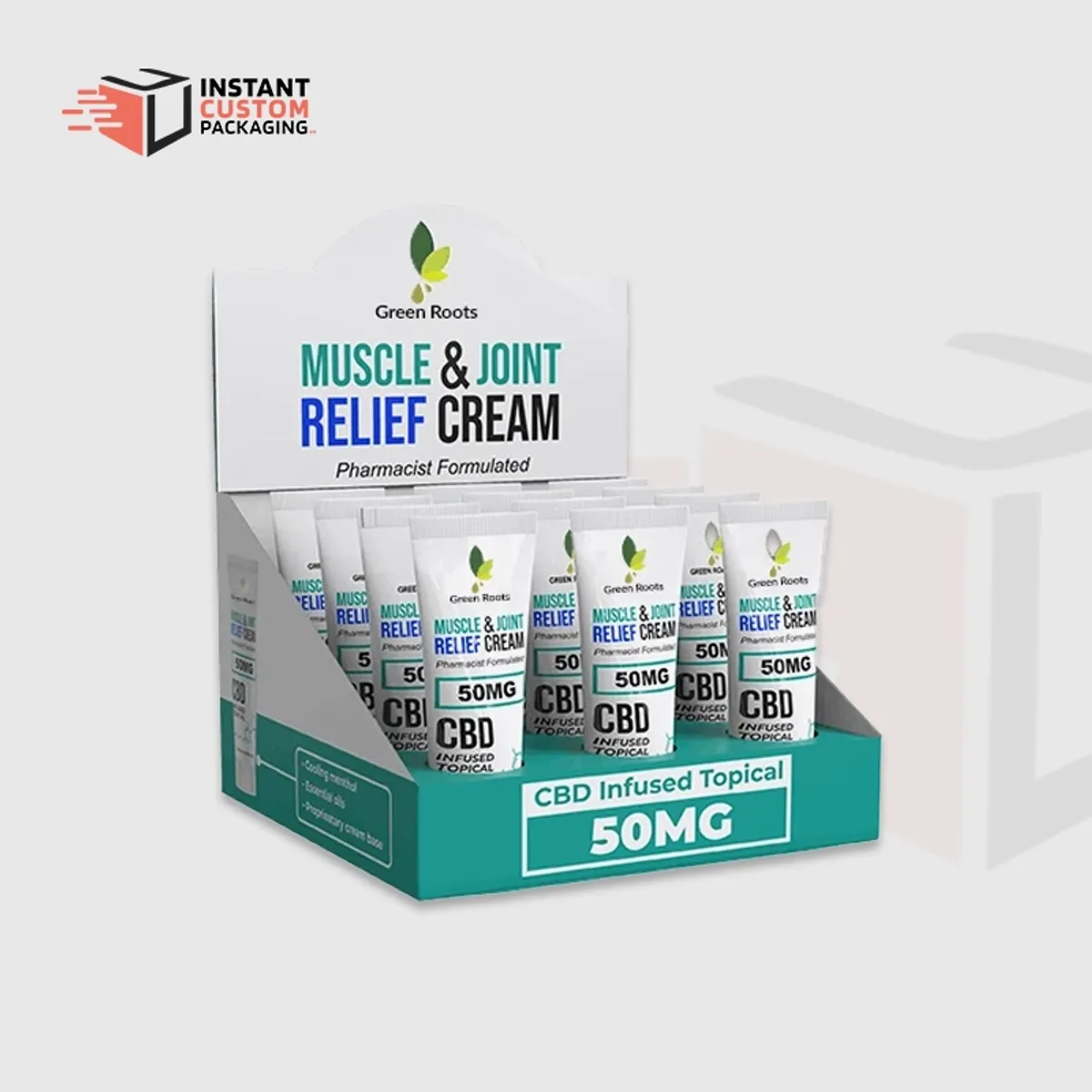 Stylish Cbd Display Boxes Uk Retail Packaging