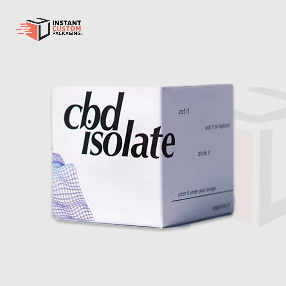 Stylish Cbd Isolate Boxes Uk Retail Packaging