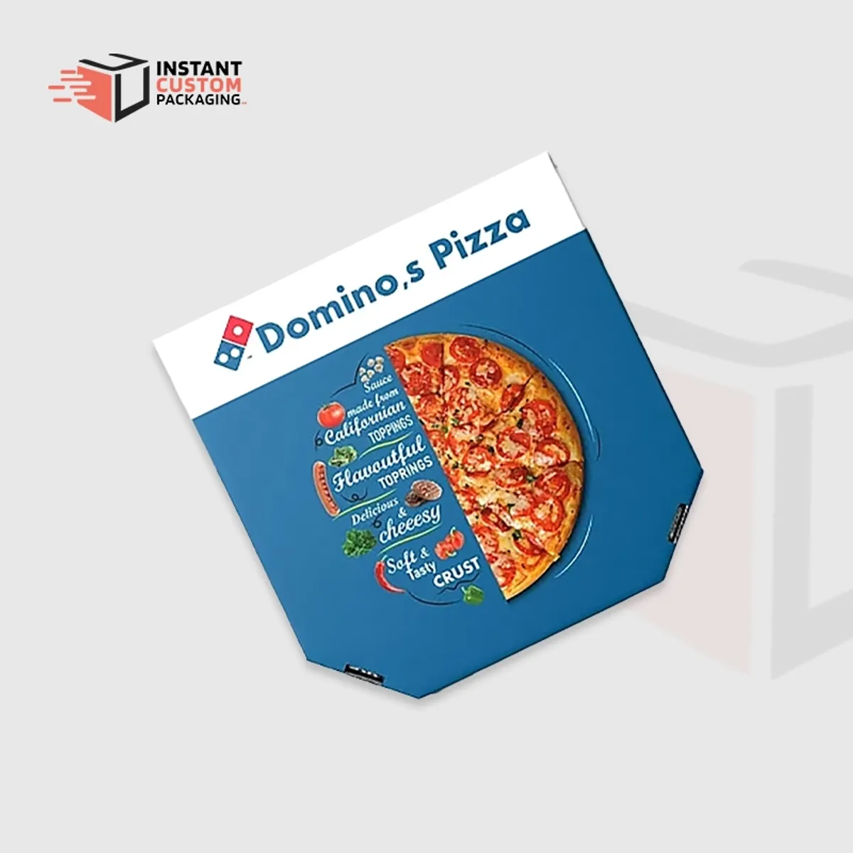 Stylish Custom Unique Shaped Pizza Boxes For Brands