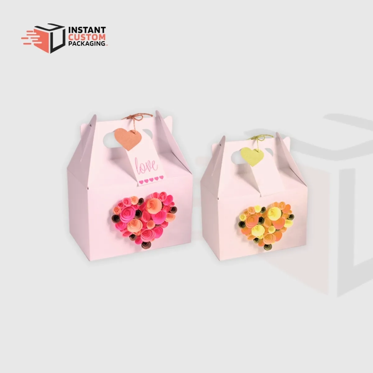 Stylish Gable Gift Boxes Uk Personalised Packaging