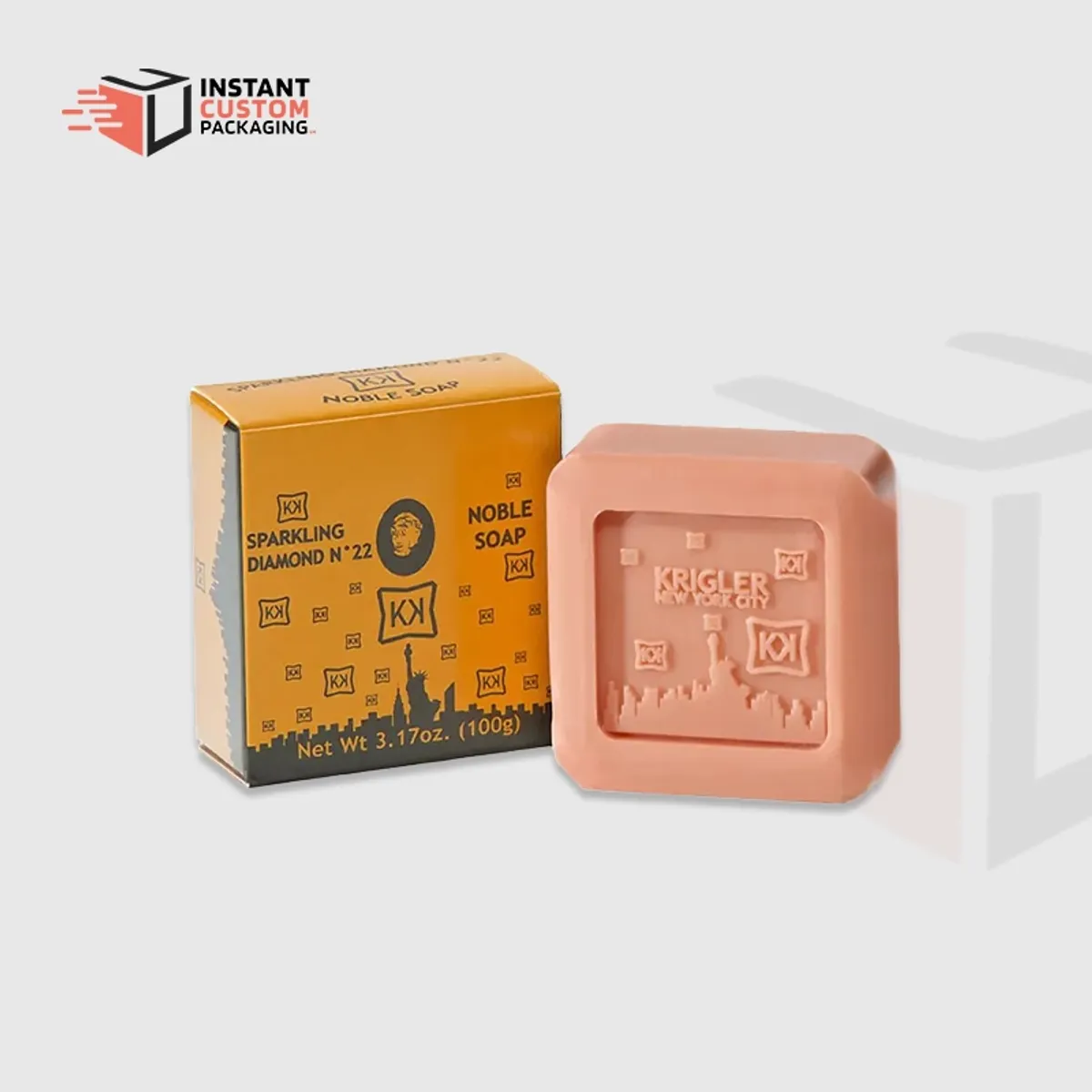Stylish Square Soap Boxes For Brands
