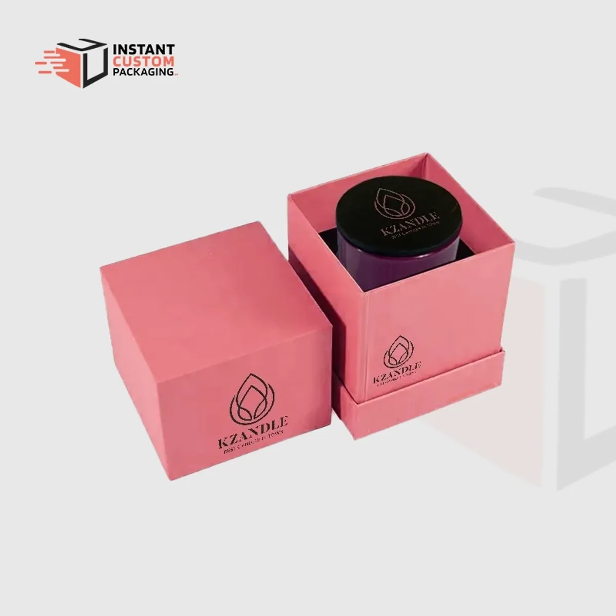 Two Piece Candle Boxes Uk Luxury Packaging