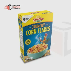 Unique Corn Flakes Cereal Boxes For Breakfast Brands Uk