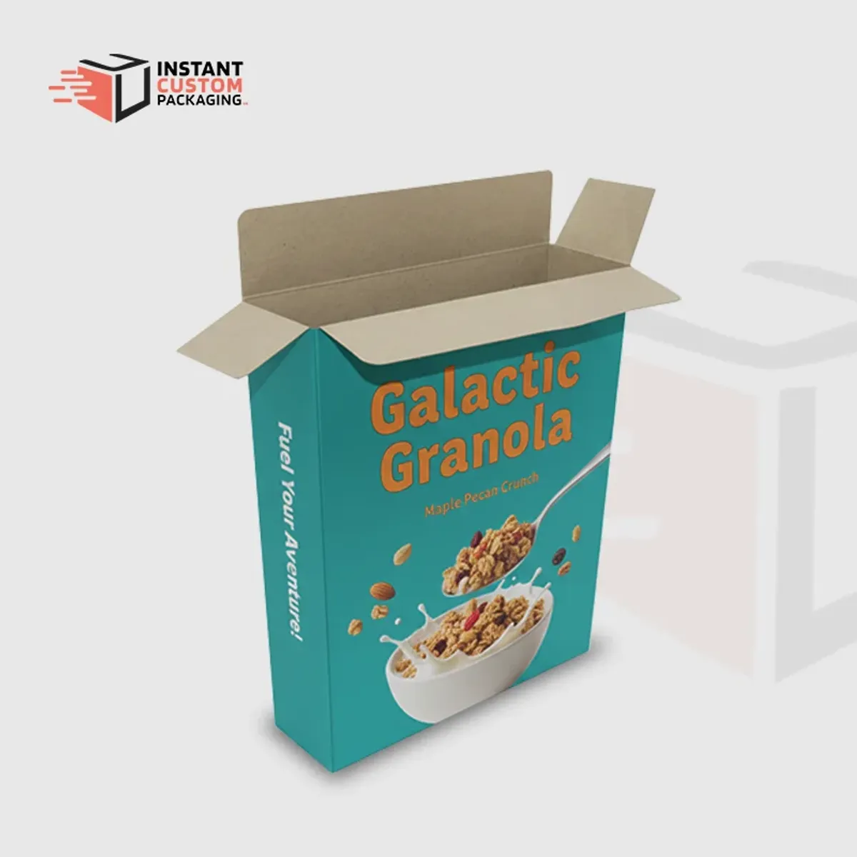 Unique Custom Seal End Cereal Boxes For Breakfast Brands Uk