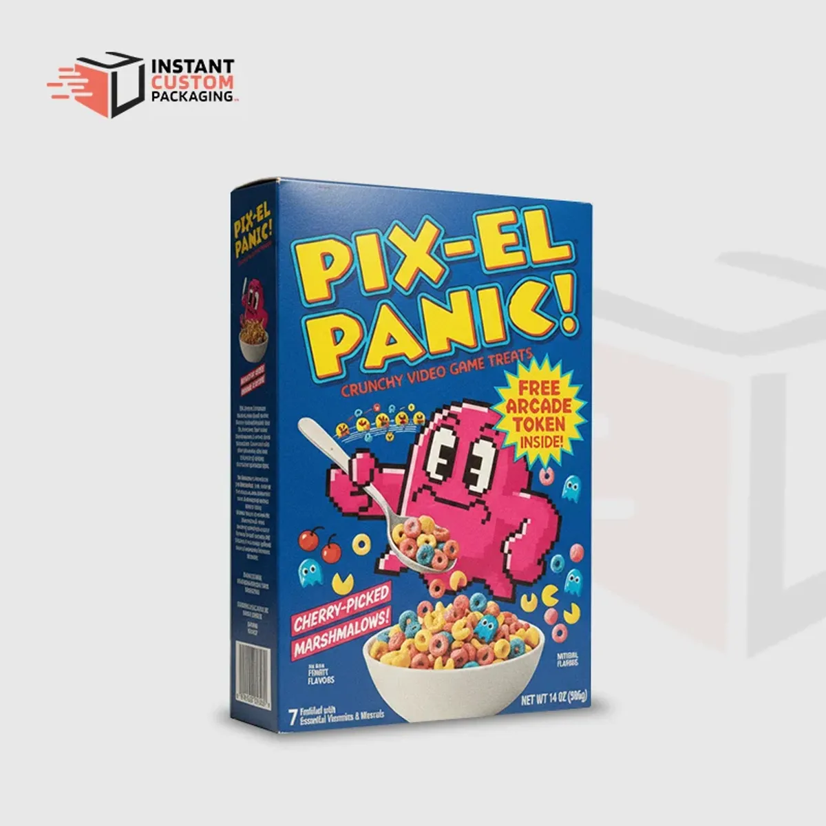 Vintage 80s Cereal Boxes Eco Friendly Cardboard Uk